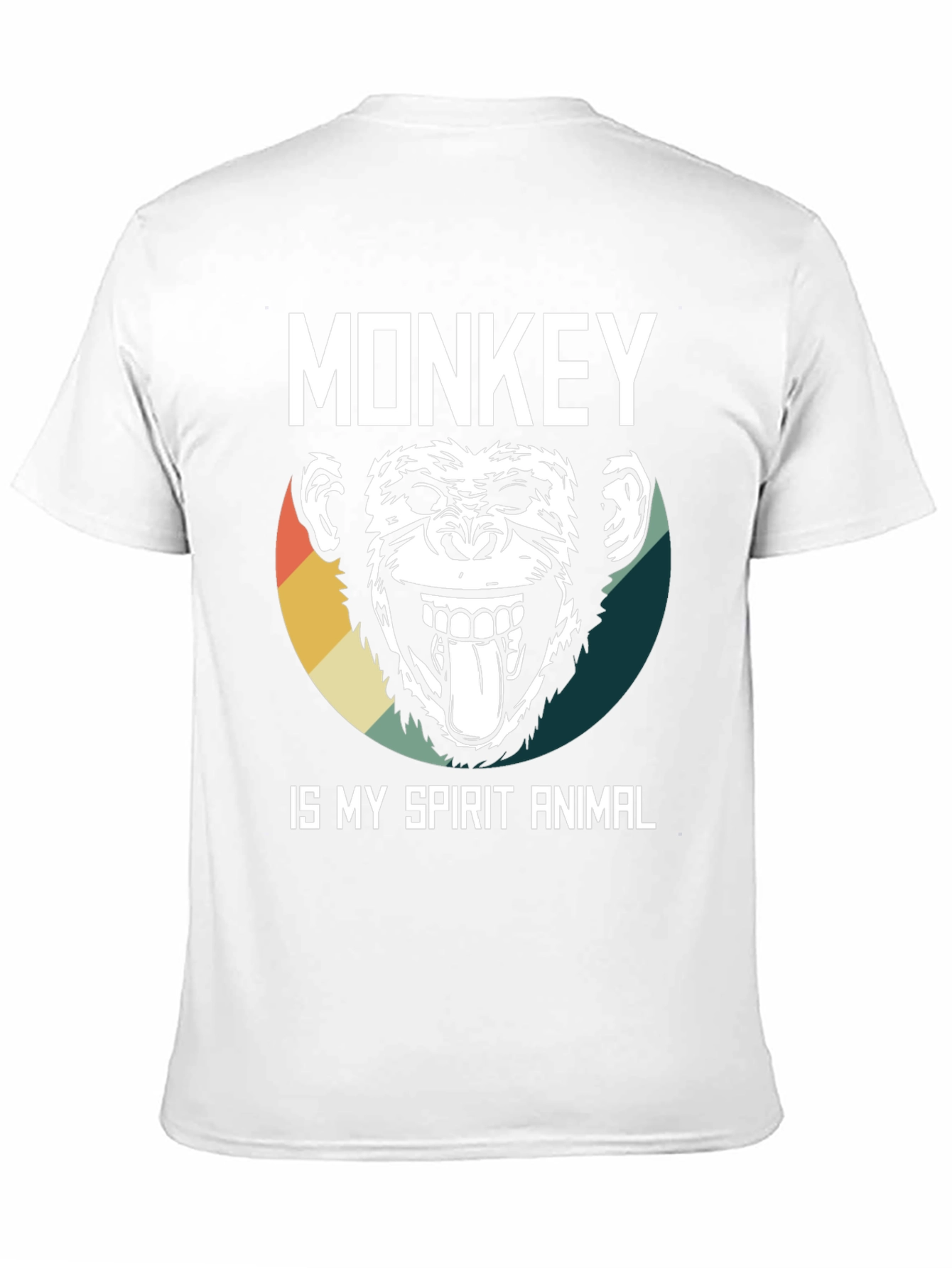 Monkey Spirit Animal Graphic Tee