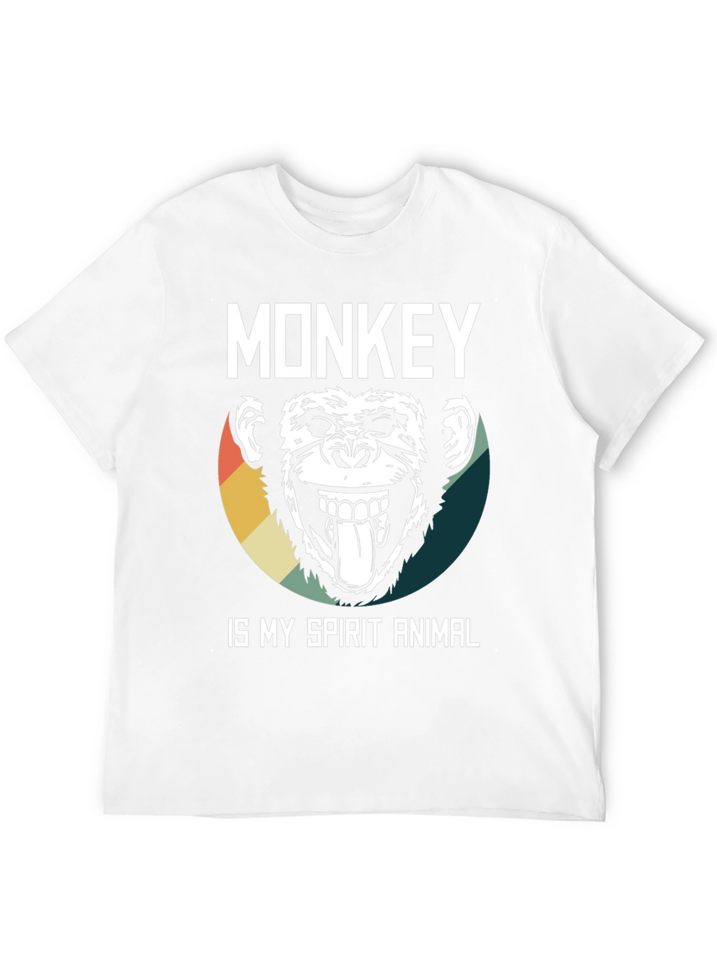 Monkey Spirit Animal Graphic Tee