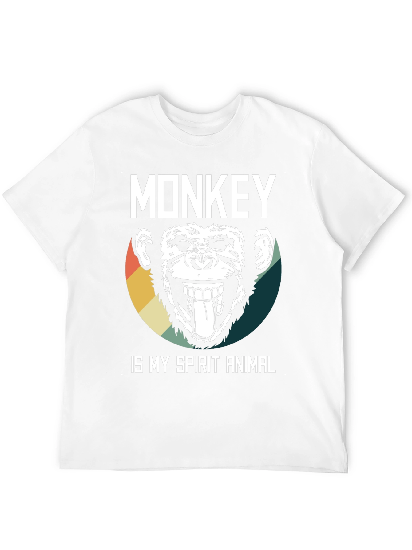 Monkey Spirit Animal Graphic Tee