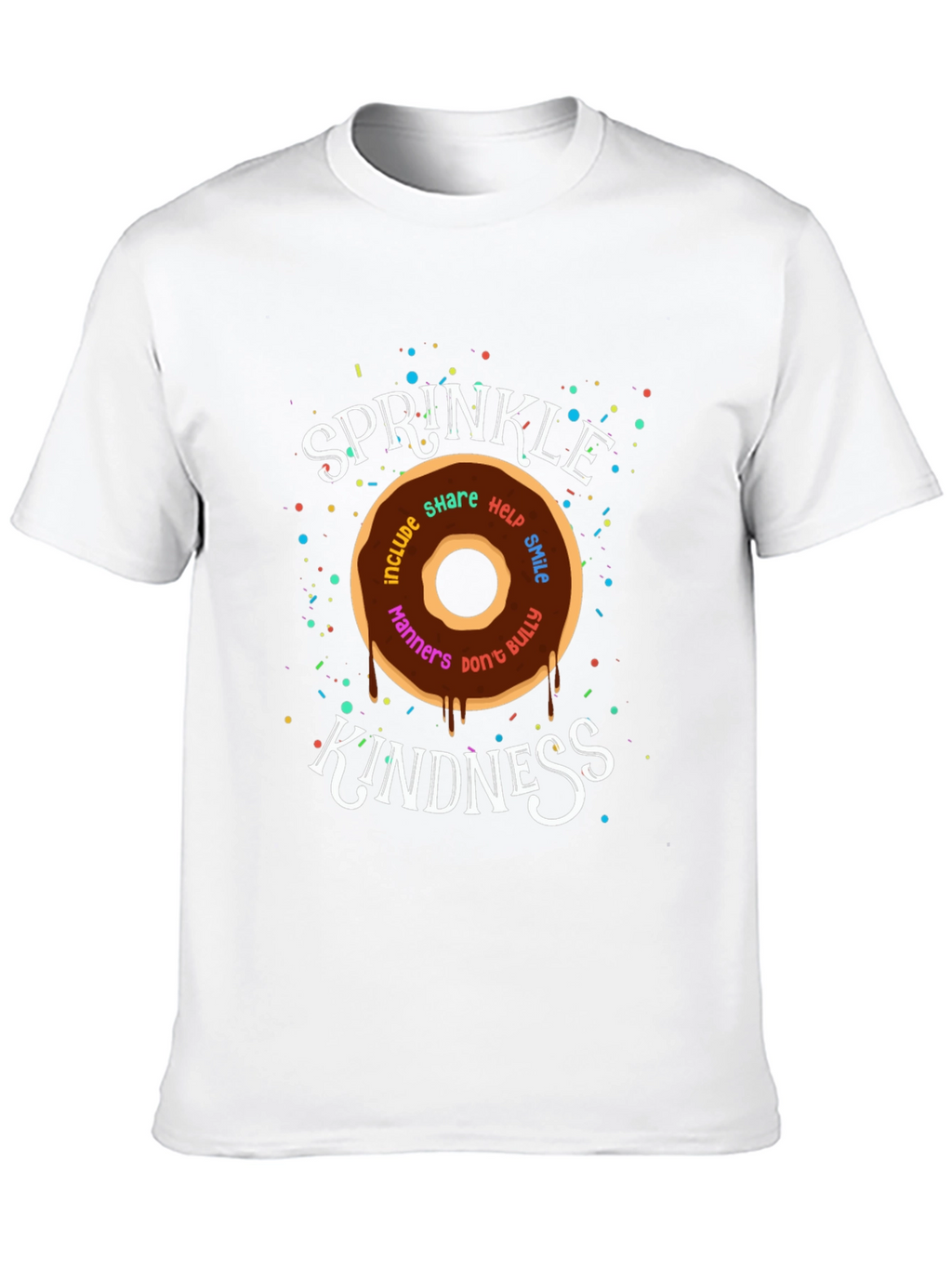 Sprinkle Kindness Donut Graphic Tee