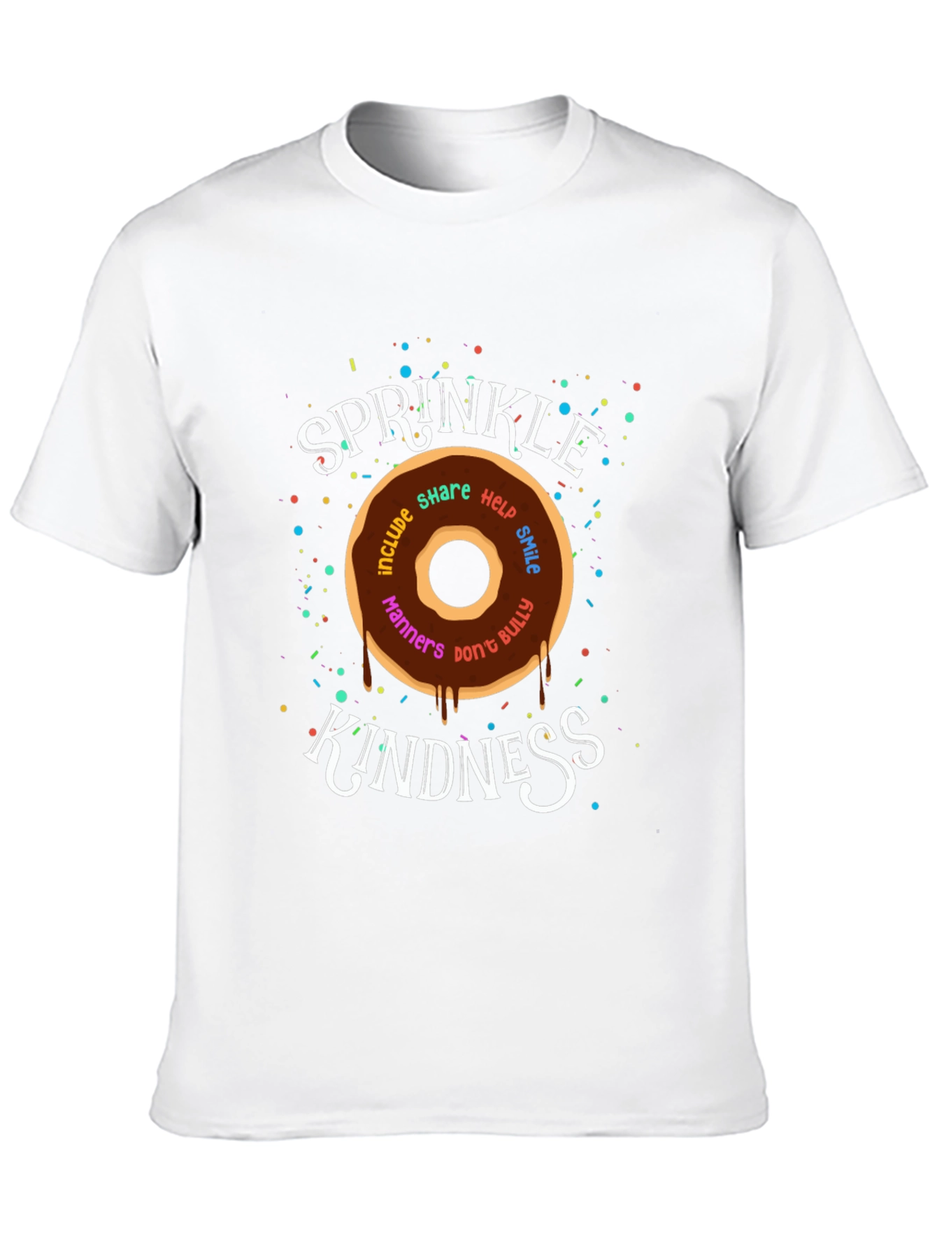 Sprinkle Kindness Donut Graphic Tee
