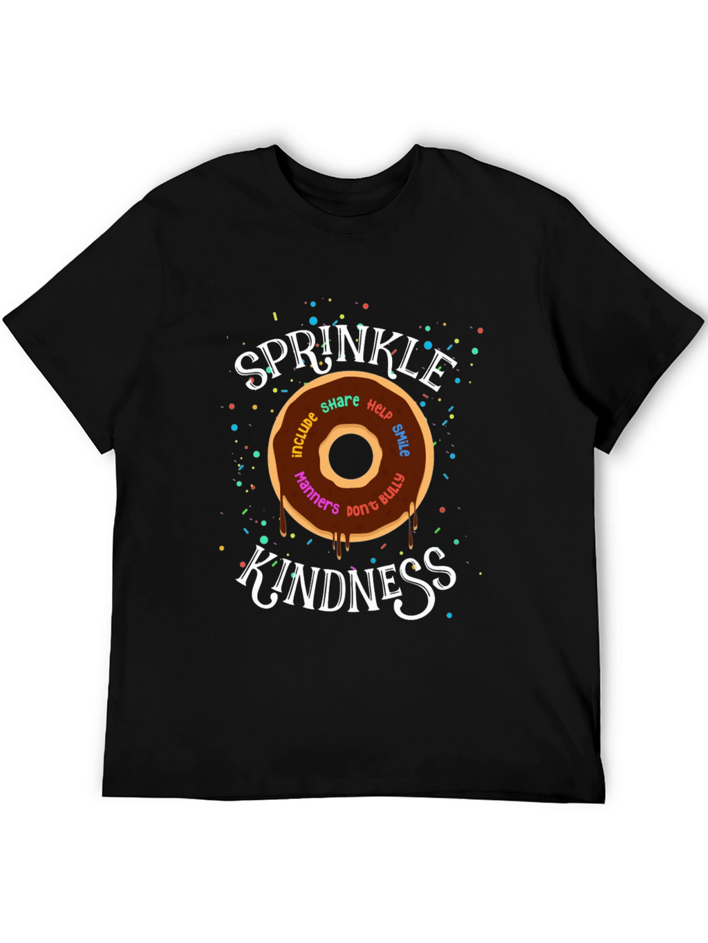 Sprinkle Kindness Donut Graphic Tee