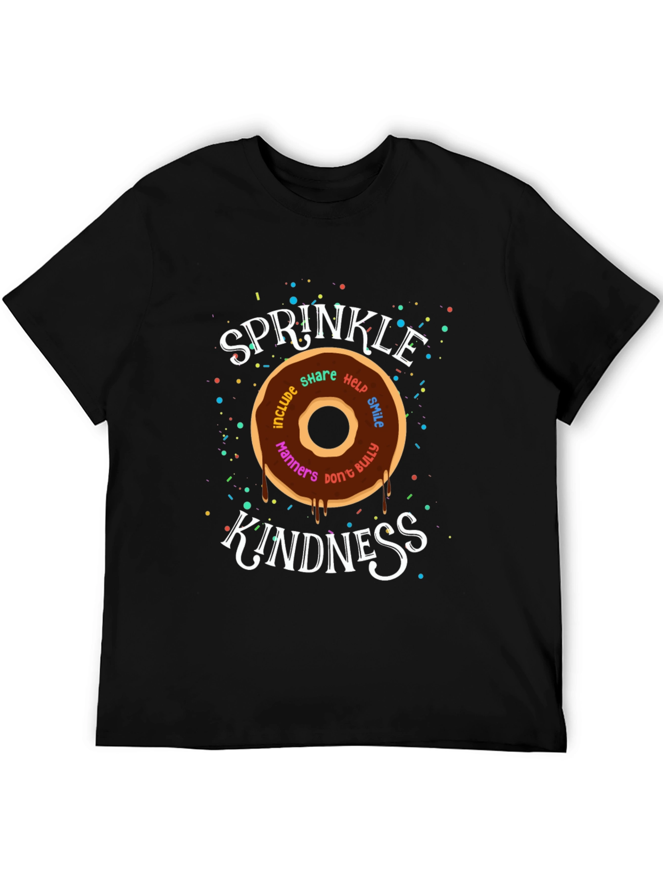 Sprinkle Kindness Donut Graphic Tee