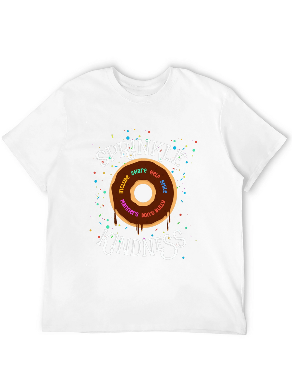 Sprinkle Kindness Donut Graphic Tee