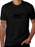 Turtle is My Middle Name Funny Graphic T-Shirt