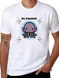 Da Kwaken T-Shirt - Cute Cartoon Kraken