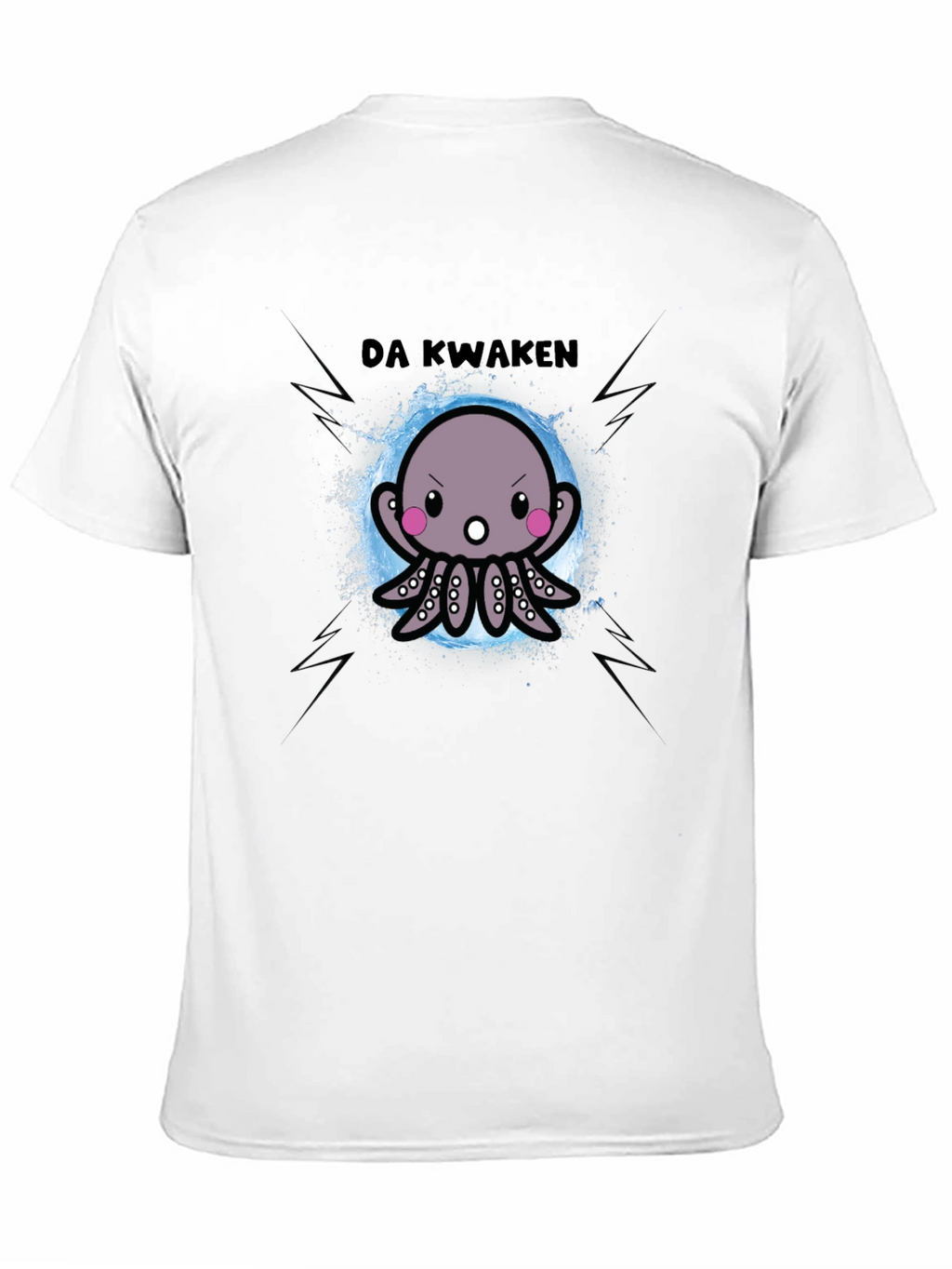 Da Kwaken T-Shirt - Cute Cartoon Kraken