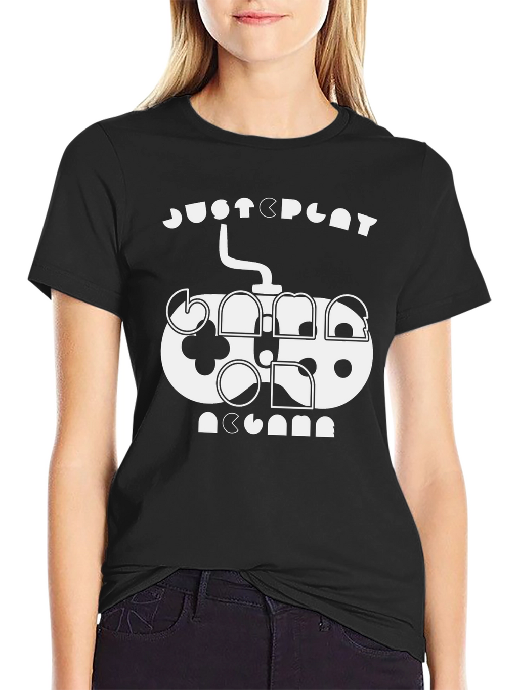 Just Play a Game T-Shirt - Gamer Style!