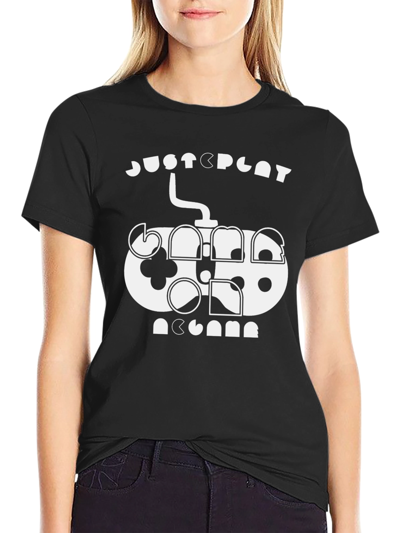 Just Play a Game T-Shirt - Gamer Style!