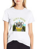 Koala Hiking Graphic T-Shirt - Outdoor Adventure Tee