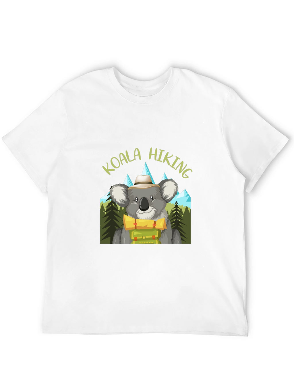 Koala Hiking Graphic T-Shirt - Outdoor Adventure Tee