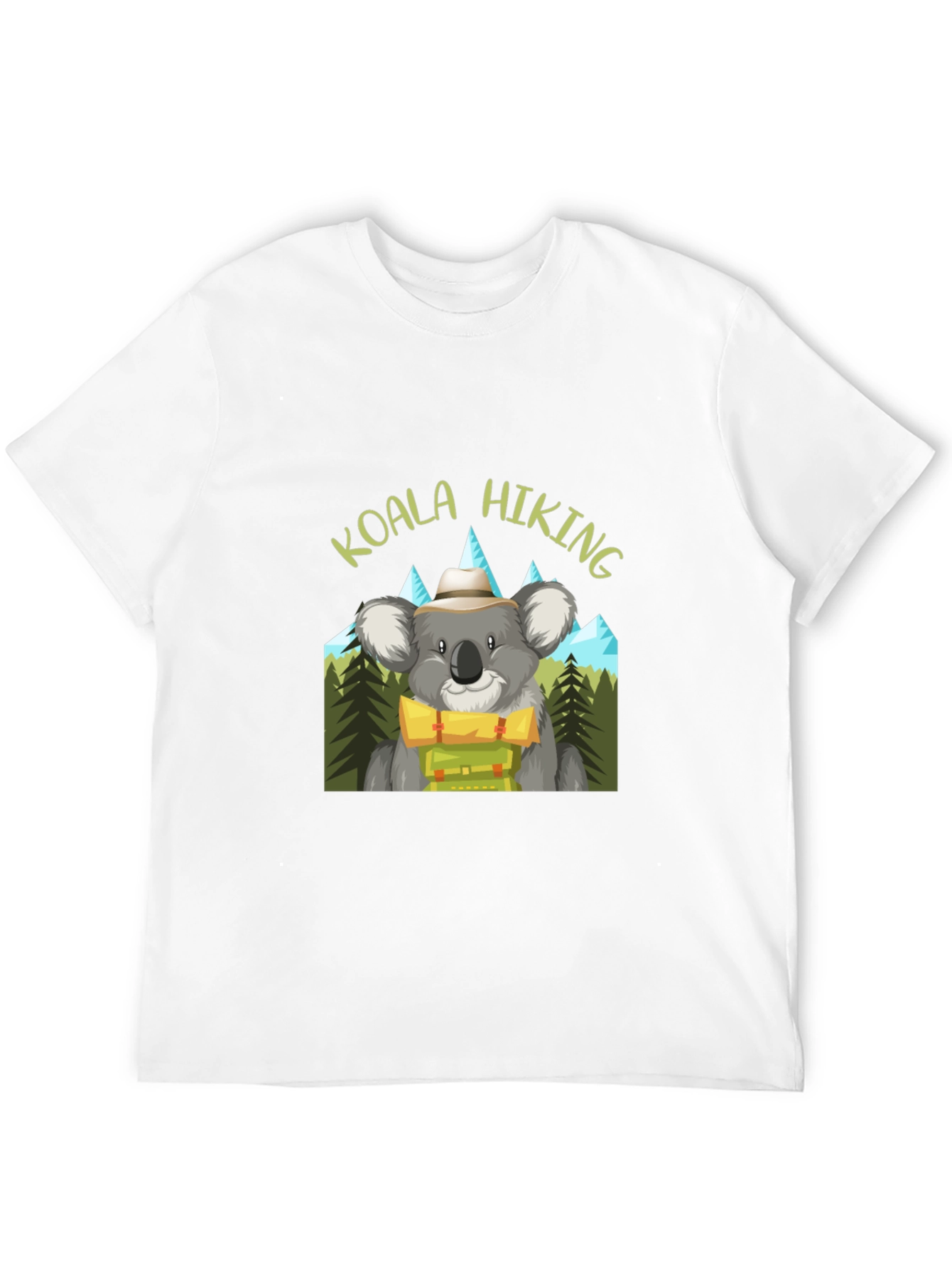 Koala Hiking Graphic T-Shirt - Outdoor Adventure Tee