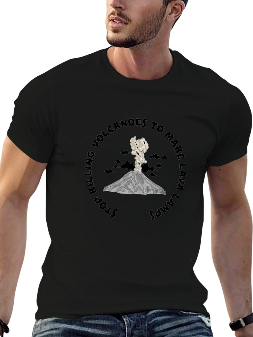Volcano Lava Lamp T-Shirt