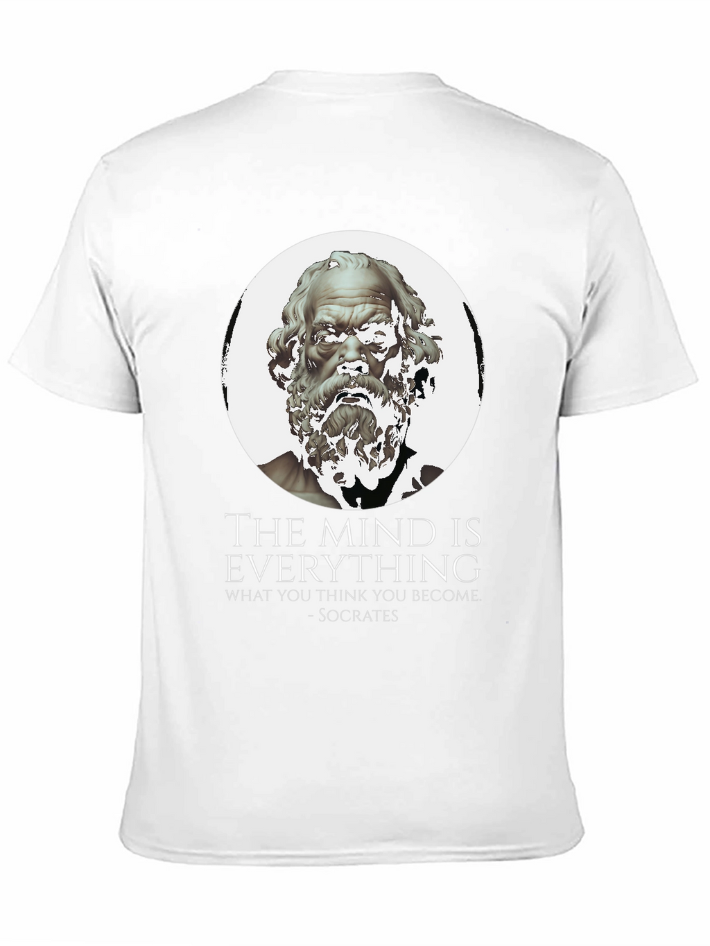 Socrates Quote T-Shirt - The Mind Is Everything