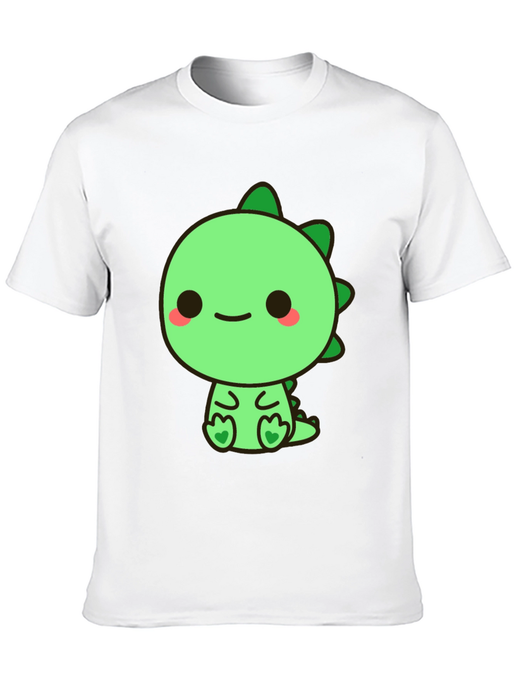Kawaii Dino T-Shirt - Cute Cartoon Dinosaur Design