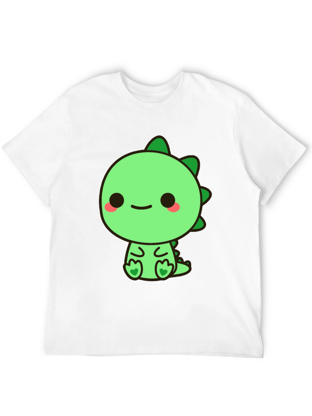 Kawaii Dino T-Shirt - Cute Cartoon Dinosaur Design
