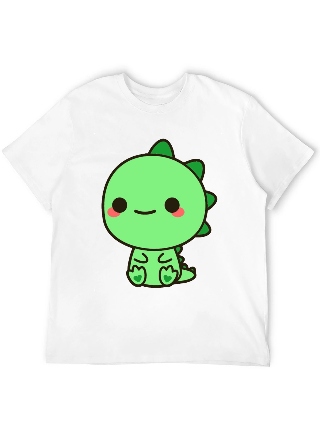 Kawaii Dino T-Shirt - Cute Cartoon Dinosaur Design