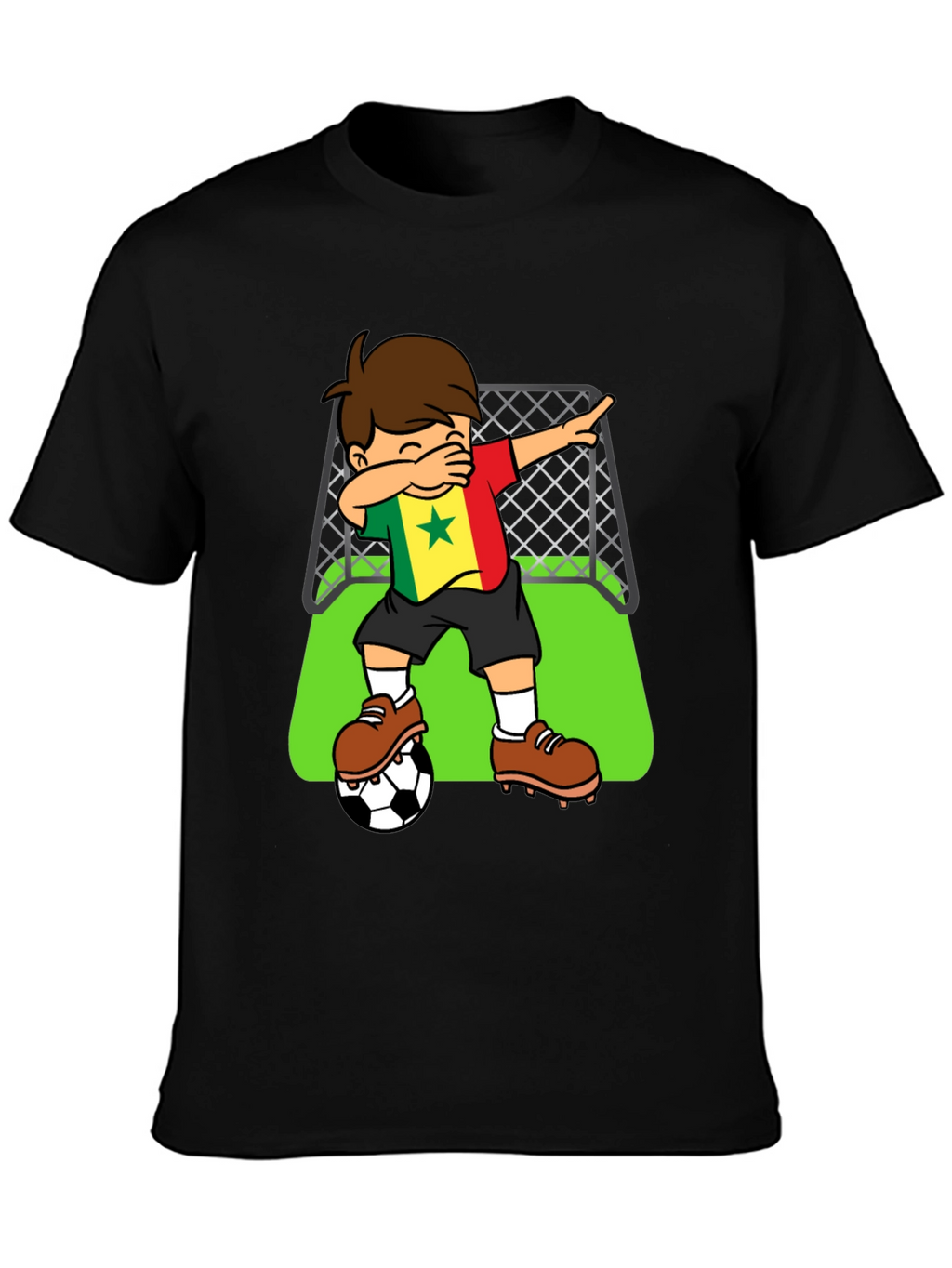 Senegal Soccer Dab T-Shirt