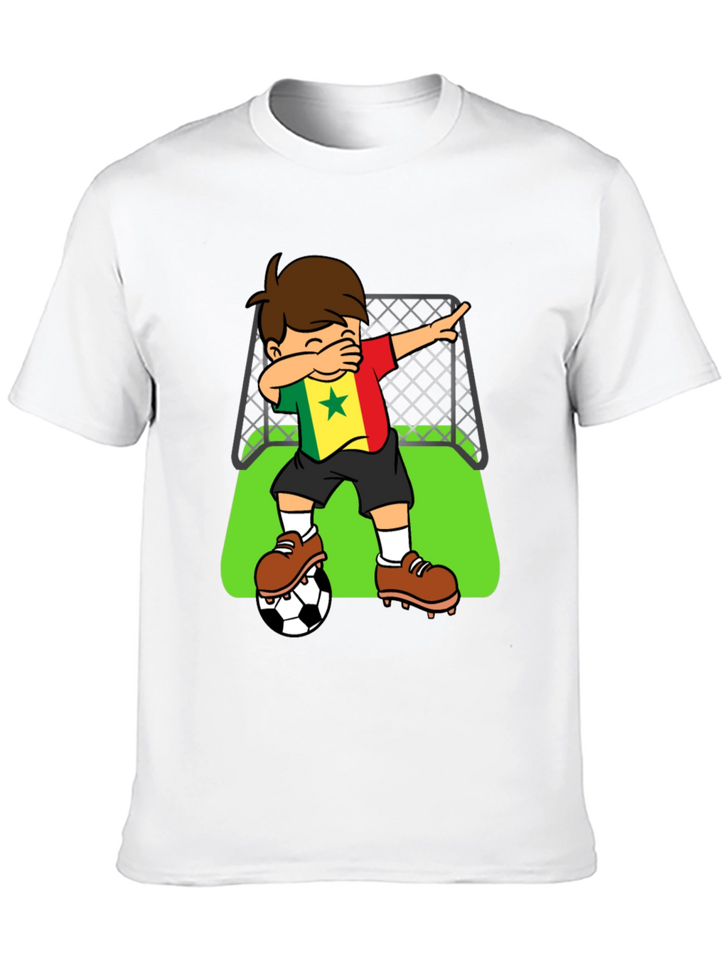 Senegal Soccer Dab T-Shirt