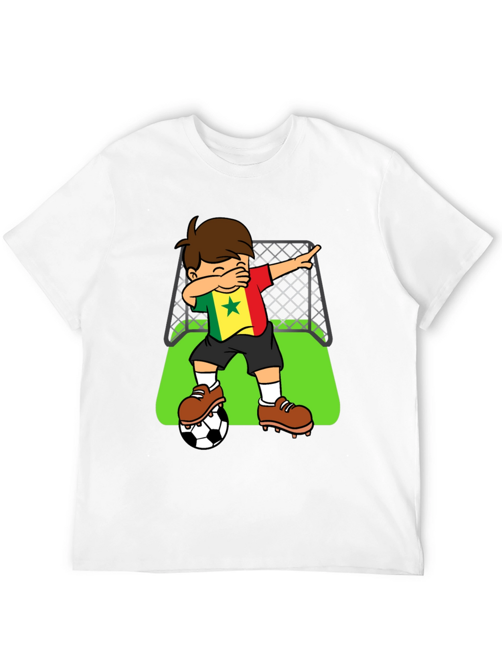 Senegal Soccer Dab T-Shirt