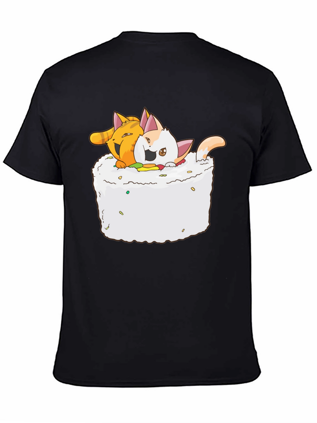 Sushi Cats T-Shirt - Cute Kawaii Graphic Tee