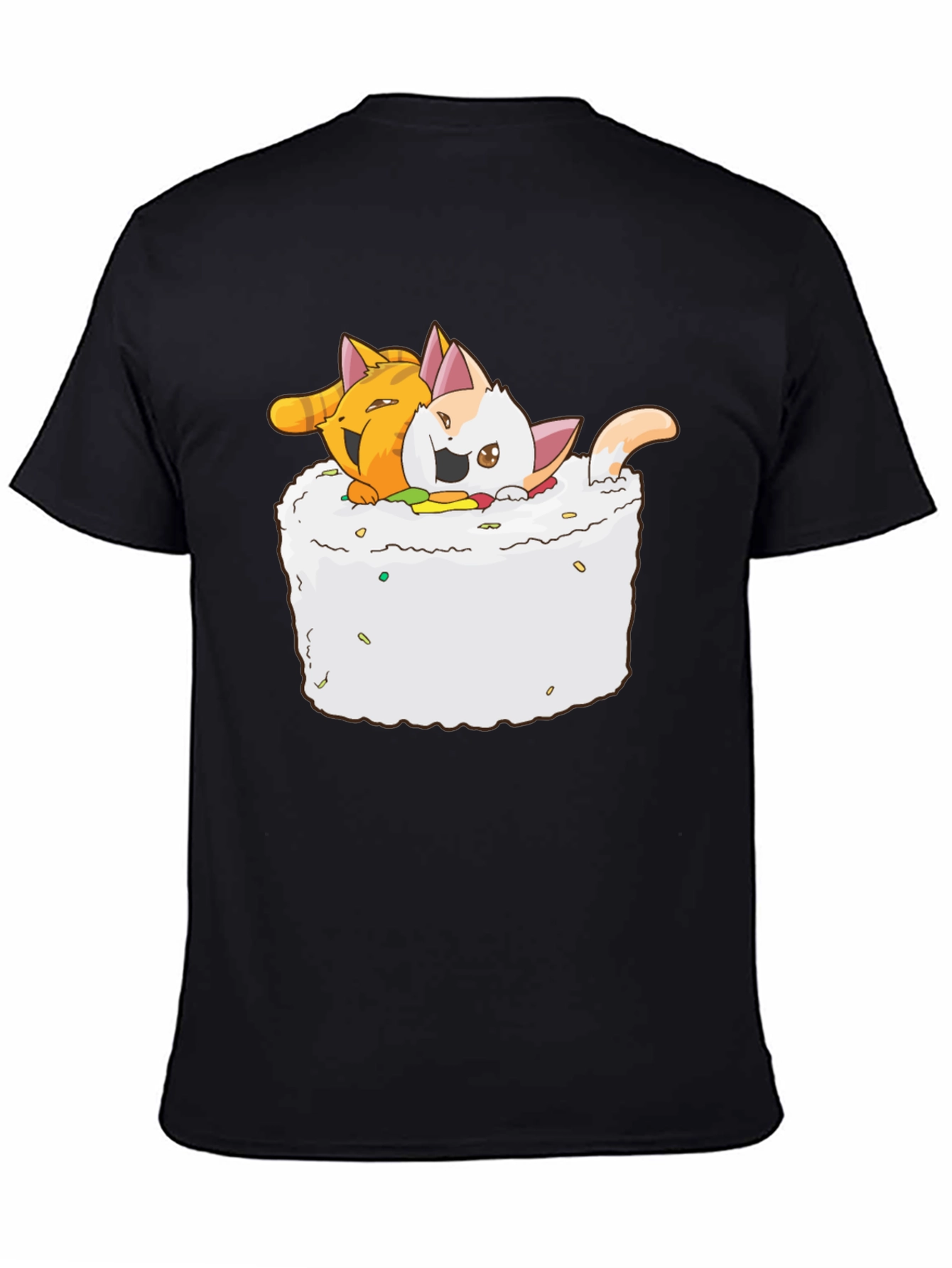 Sushi Cats T-Shirt - Cute Kawaii Graphic Tee