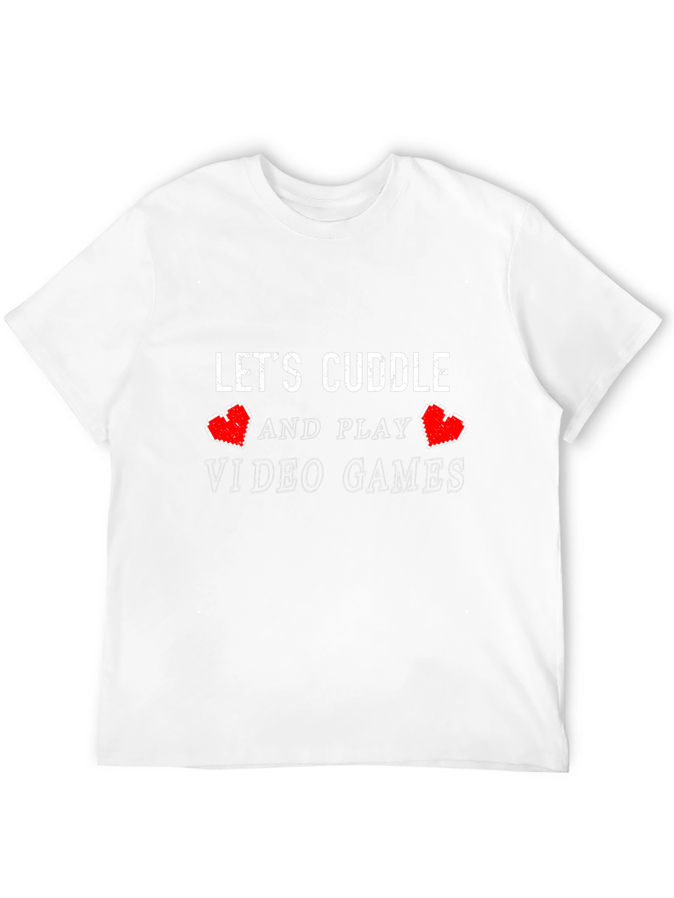 Lets Cuddle & Play Video Games T-Shirt