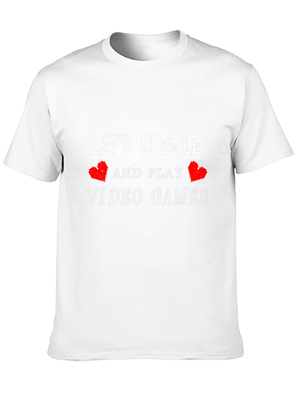 Lets Cuddle & Play Video Games T-Shirt
