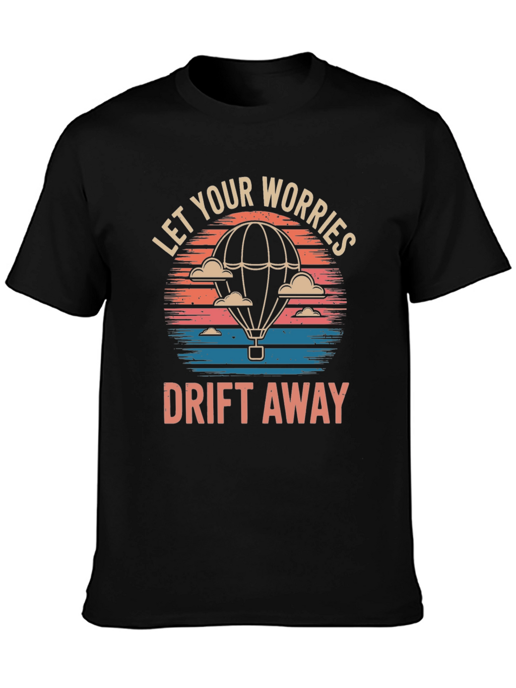 Let Your Worries Drift Away Graphic T-Shirt