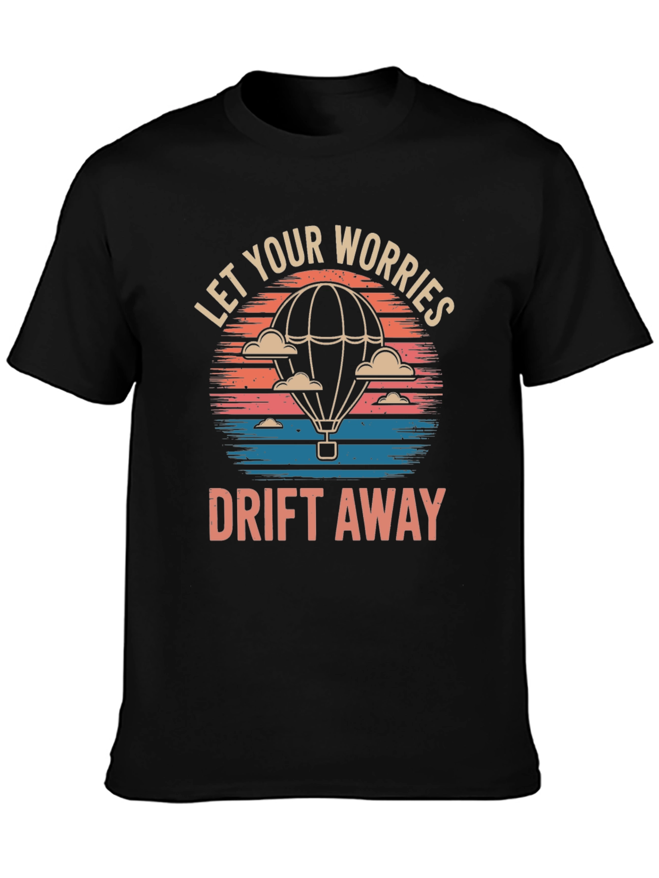 Let Your Worries Drift Away Graphic T-Shirt