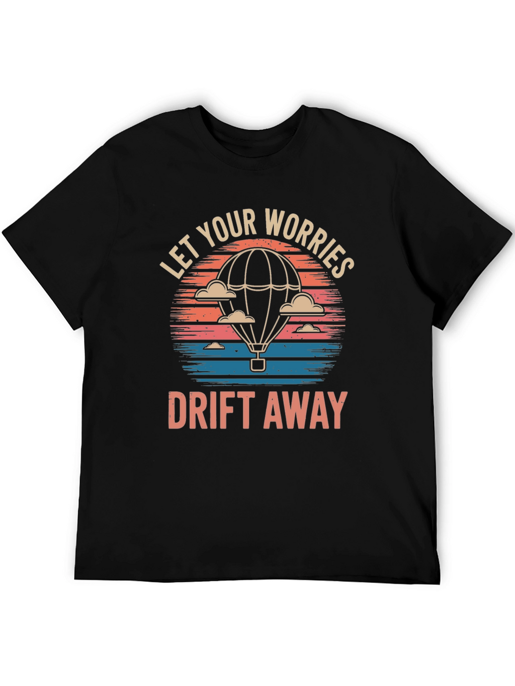 Let Your Worries Drift Away Graphic T-Shirt