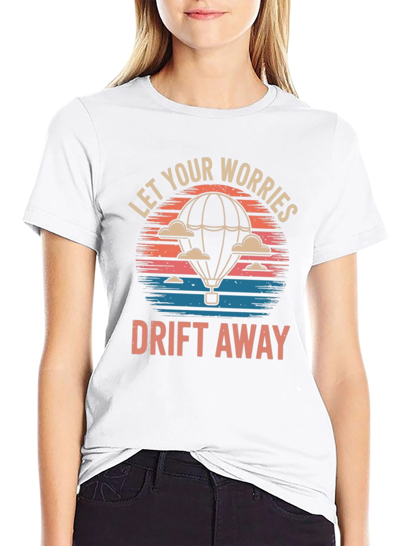 Let Your Worries Drift Away Graphic T-Shirt