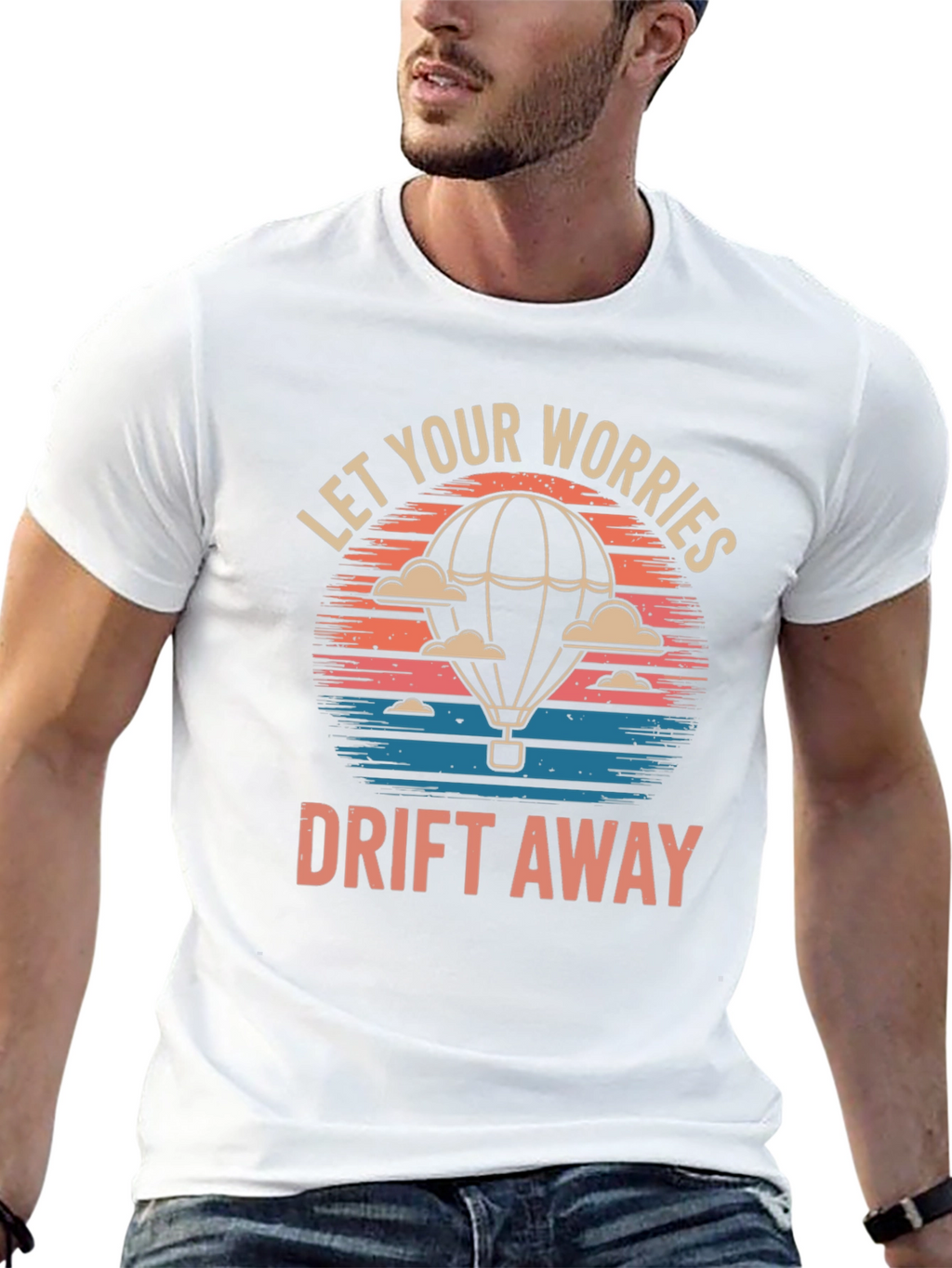Let Your Worries Drift Away Graphic T-Shirt