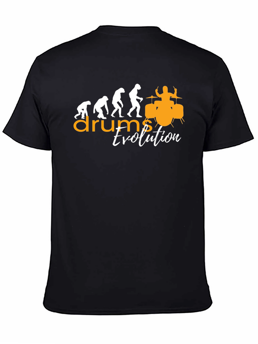 Drum Evolution Graphic Tee - Musician T-Shirt
