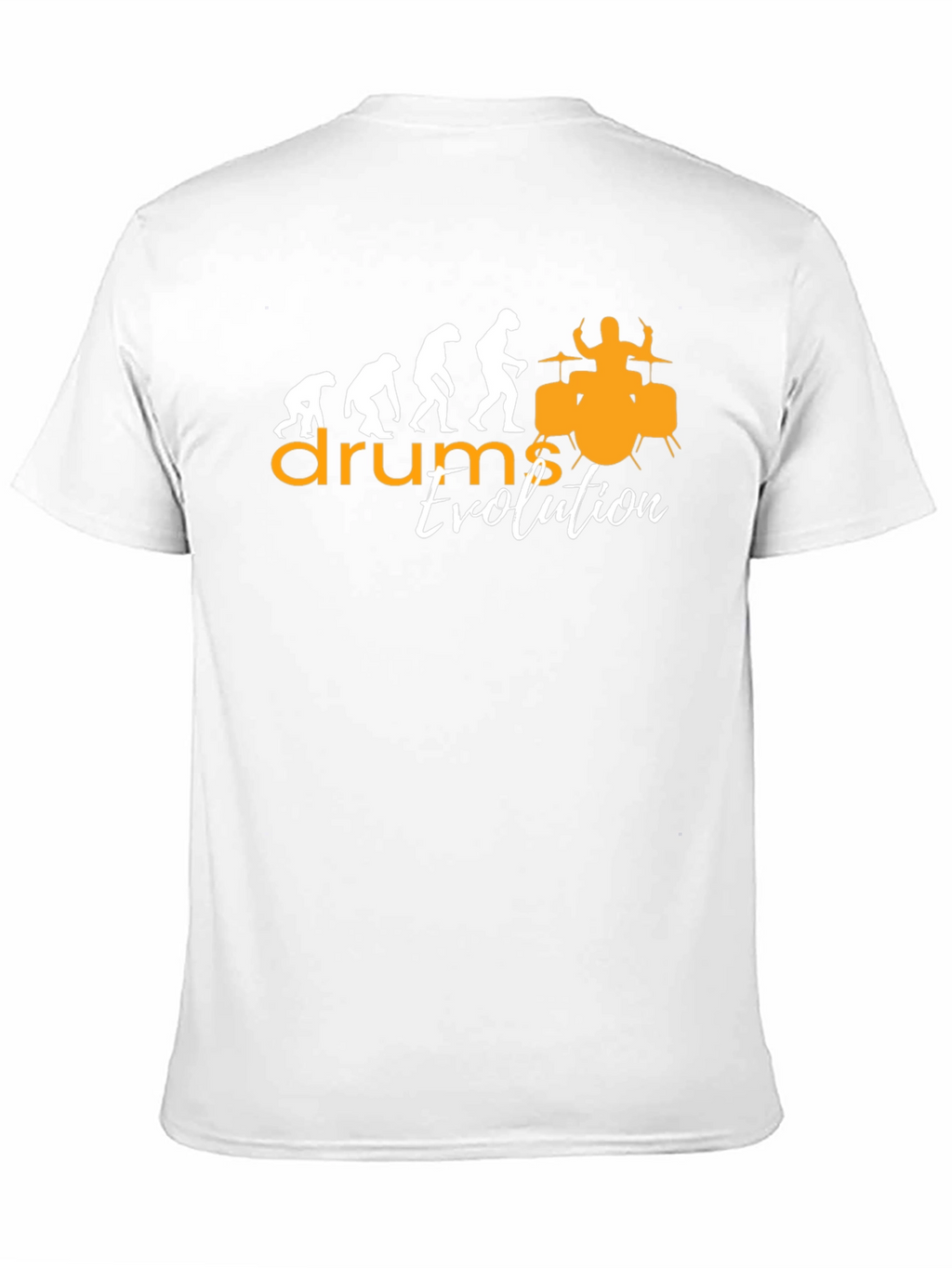 Drum Evolution Graphic Tee - Musician T-Shirt
