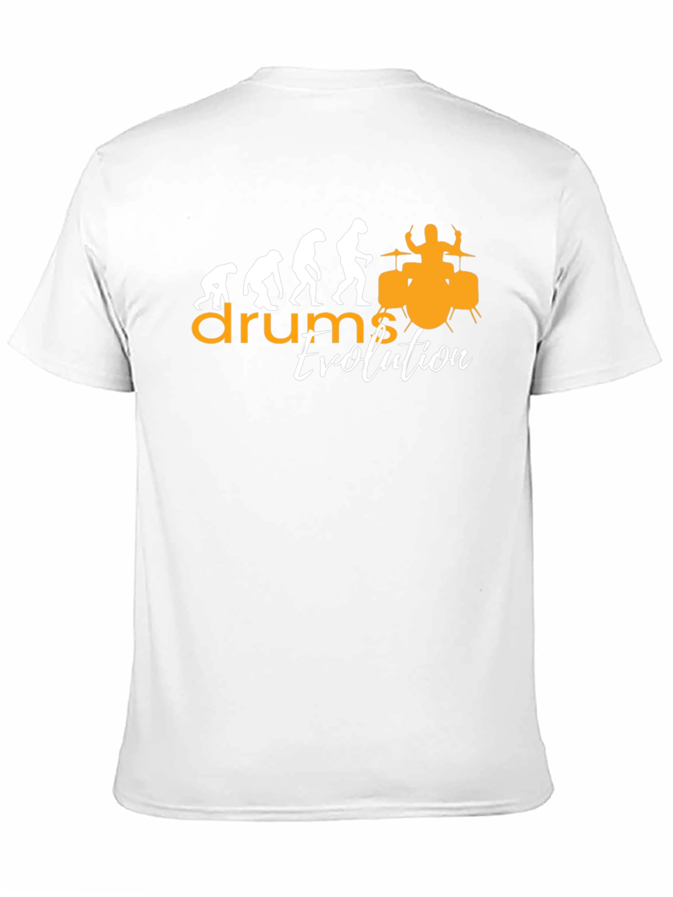 Drum Evolution Graphic Tee - Musician T-Shirt