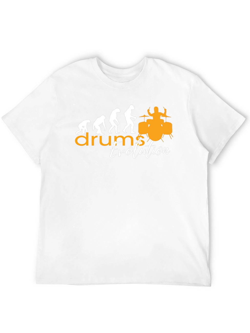 Drum Evolution Graphic Tee - Musician T-Shirt