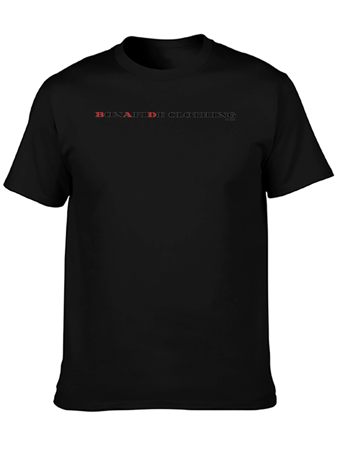 Bonafide Clothing Black T-Shirt