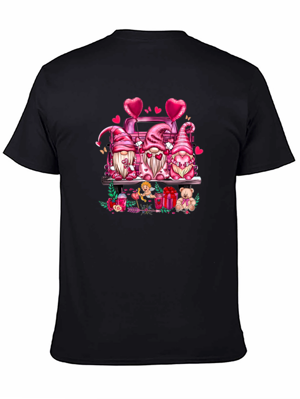 Valentines Day Gnomes Truck T-Shirt