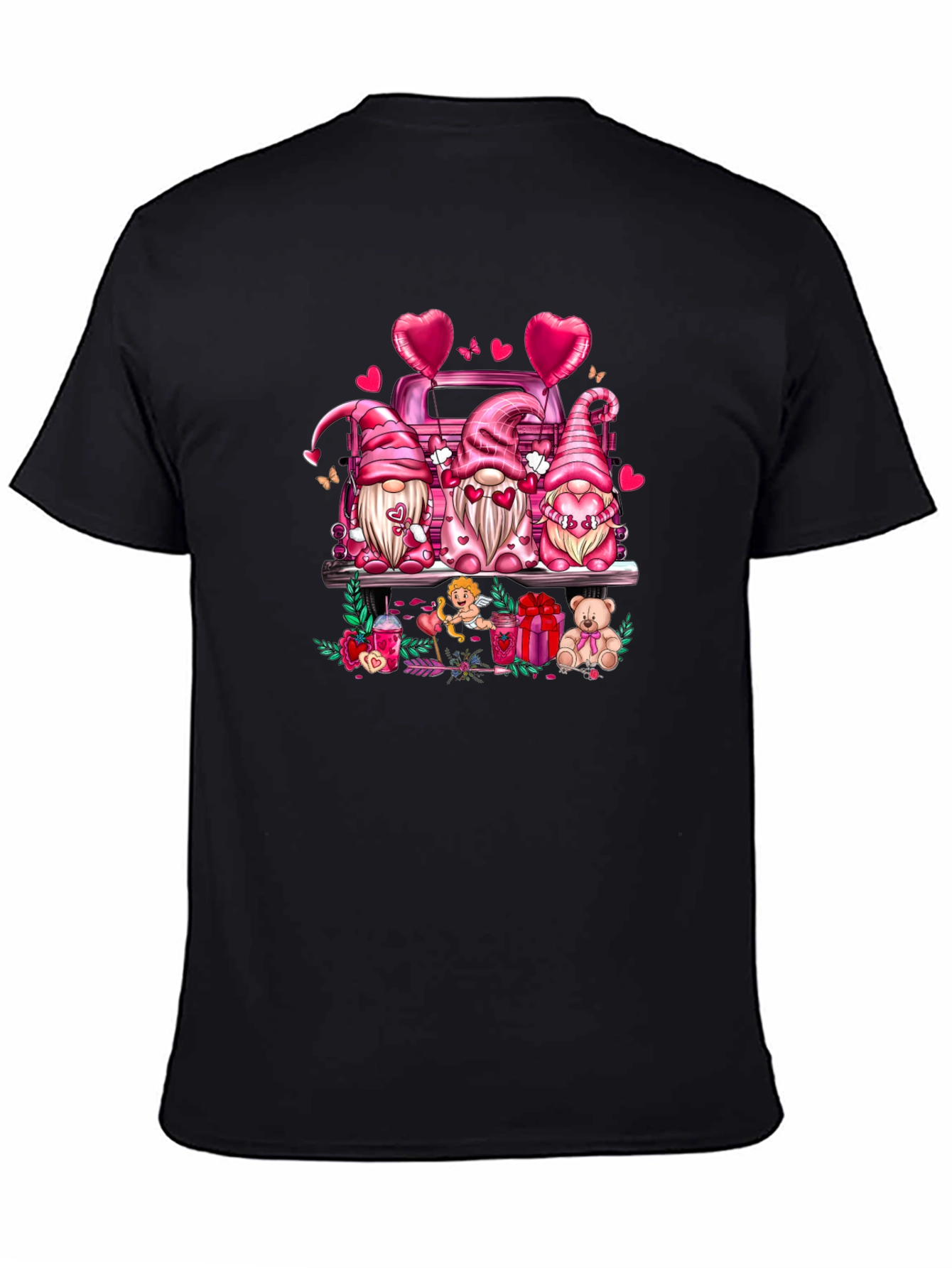 Valentines Day Gnomes Truck T-Shirt