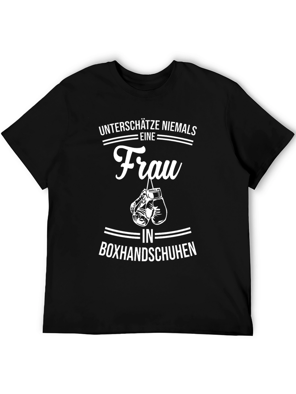 Womens Boxing Gloves Graphic T-Shirt