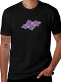 Fractal Design Black T-Shirt - Unique & Stylish