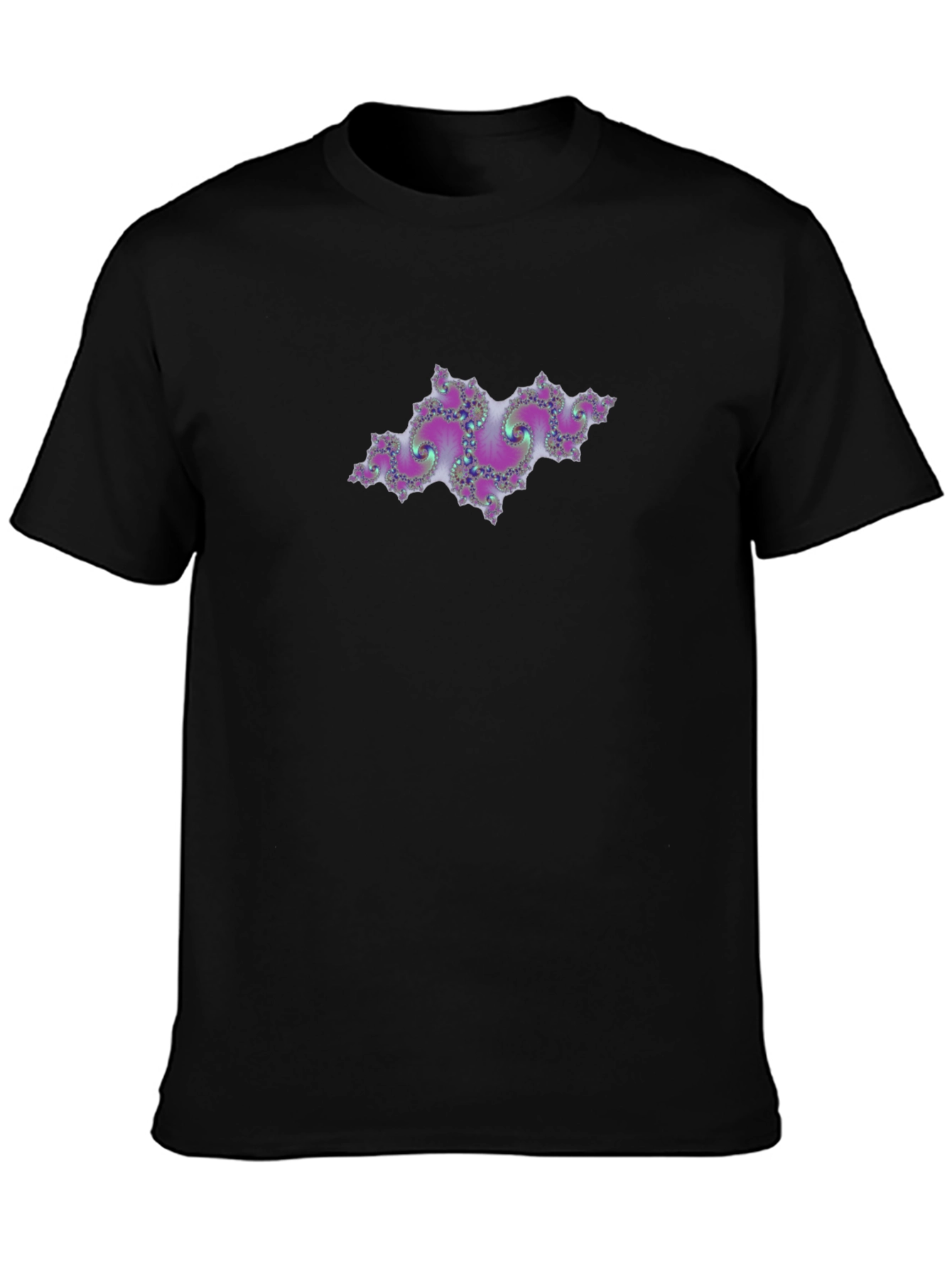 Fractal Design Black T-Shirt - Unique & Stylish