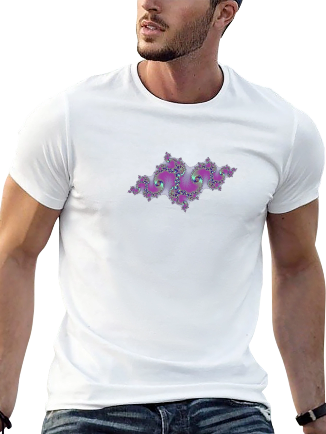 Fractal Design Black T-Shirt - Unique & Stylish