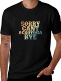 Sorry Cant Acroyoga Bye T-Shirt