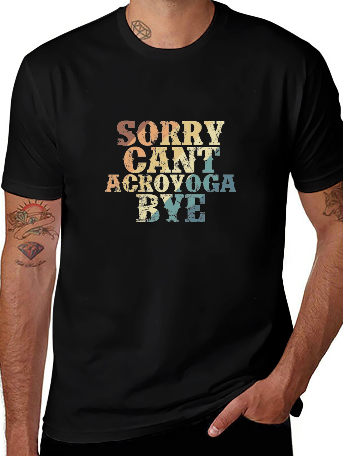 Sorry Cant Acroyoga Bye T-Shirt