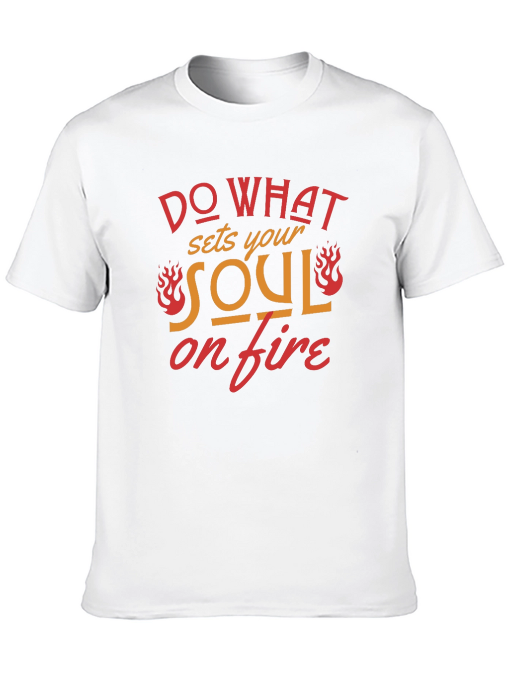 Soul On Fire Graphic T-Shirt - Black