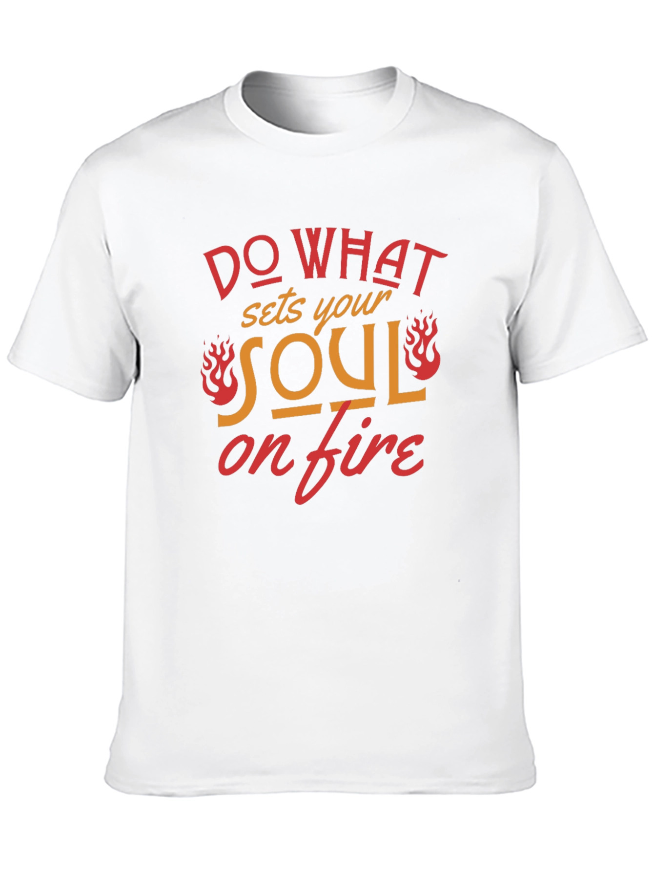 Soul On Fire Graphic T-Shirt - Black