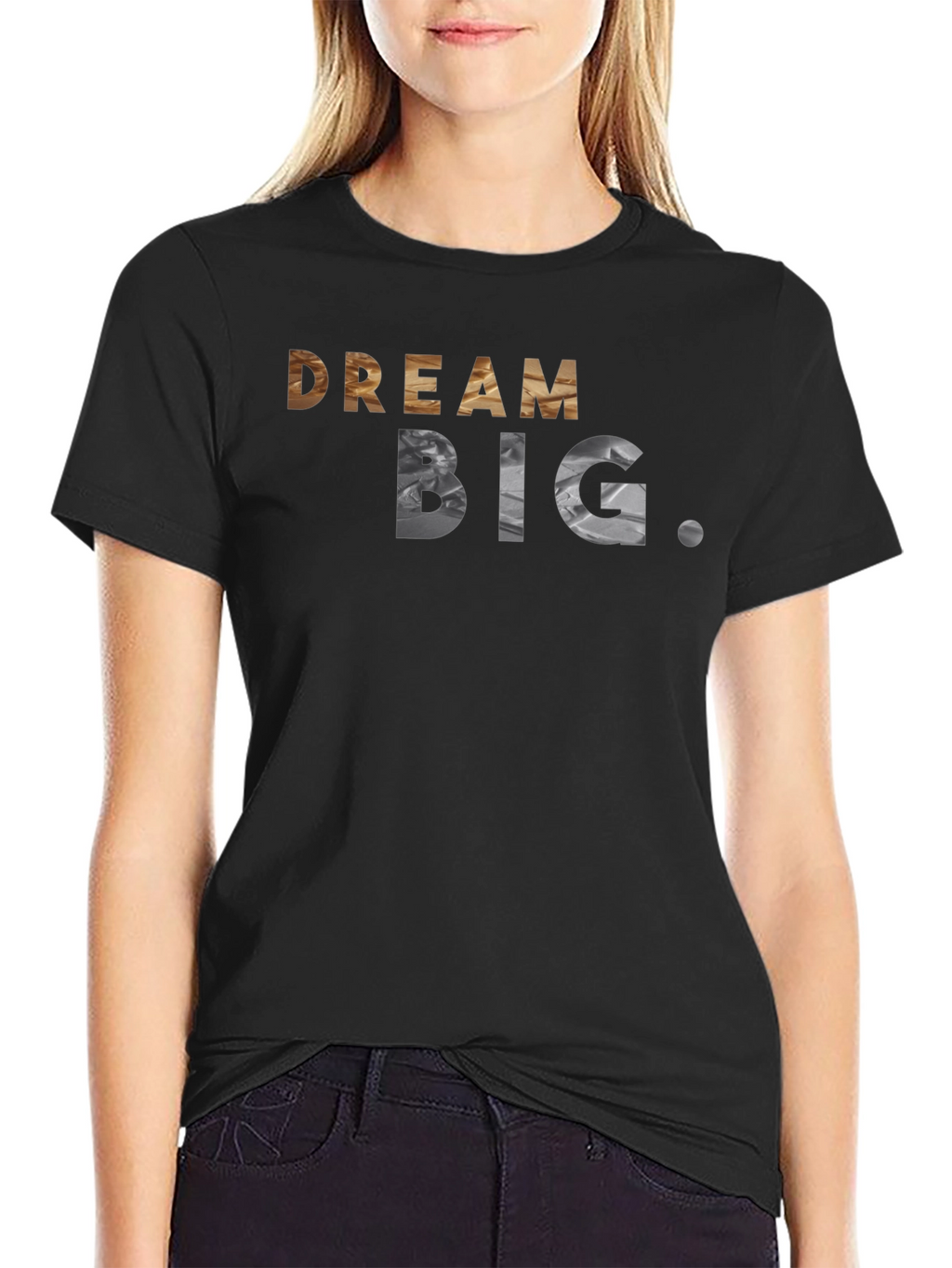 Dream Big Graphic Tee - Inspirational Shirt