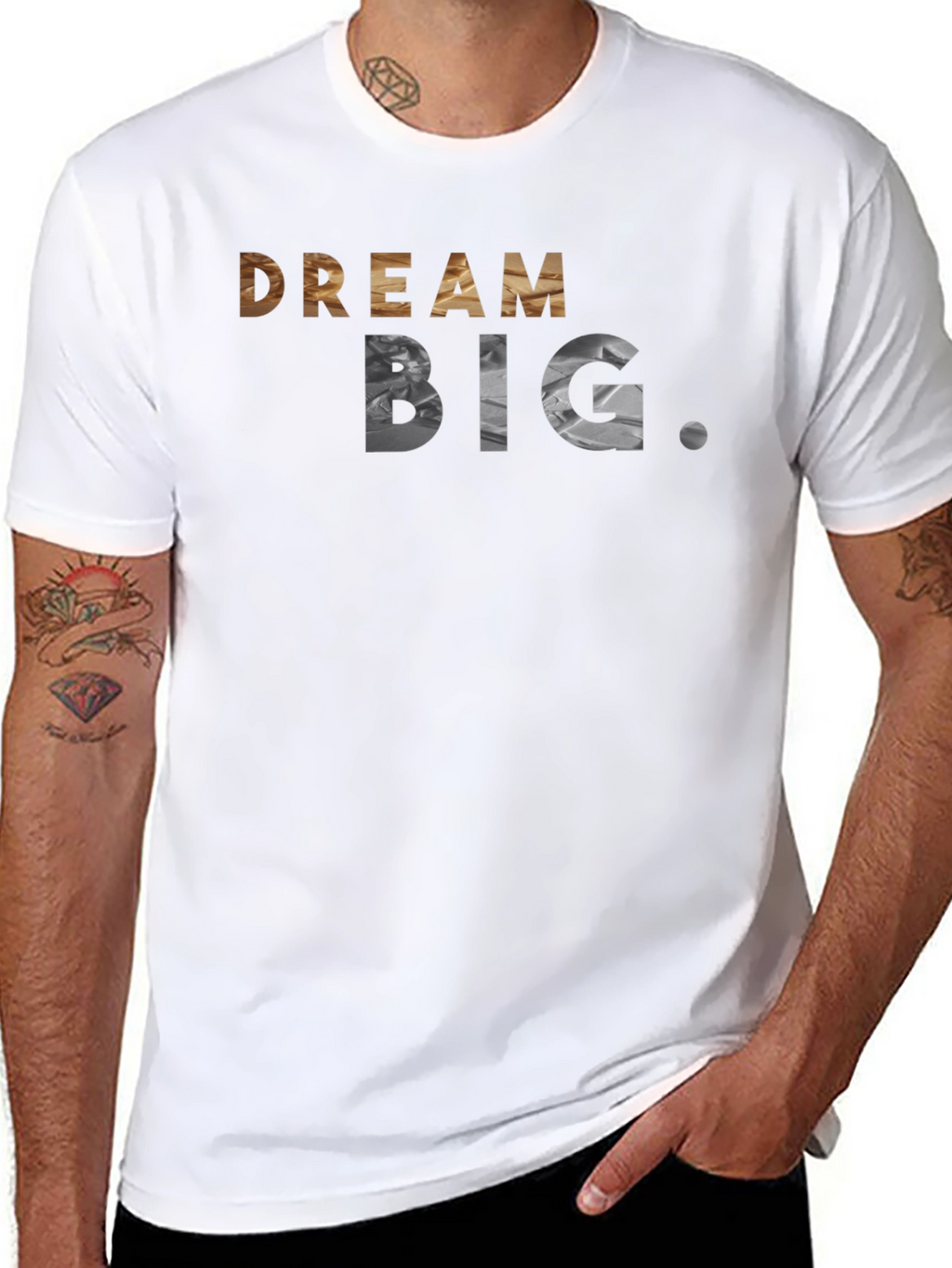 Dream Big Graphic Tee - Inspirational Shirt
